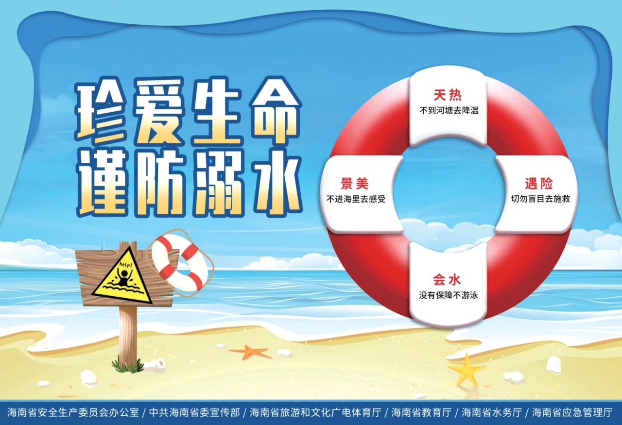 防溺水海报标题图片